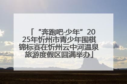 “奔跑吧·少年”2025年忻州市青少年围棋锦标赛在忻州云中河温泉旅游度假区圆满举办