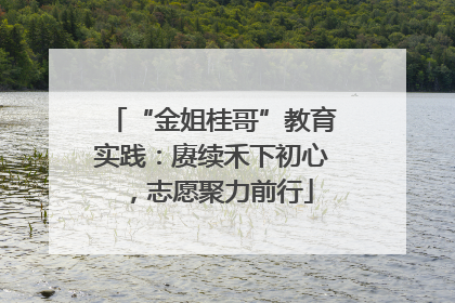 “金姐桂哥”教育实践：赓续禾下初心，志愿聚力前行
