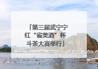 第三届武宁宁红“省美酒”杯斗茶大赛举行