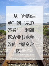 从“问题清单”到“示范答卷”：利通区农业节水整改的“蝶变之路”