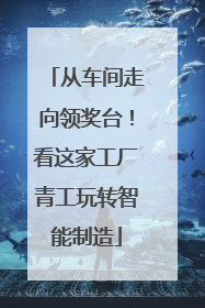 从车间走向领奖台！看这家工厂青工玩转智能制造