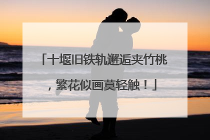 十堰旧铁轨邂逅夹竹桃，繁花似画莫轻触！