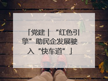 党建｜“红色引擎”助民企发展驶入“快车道”