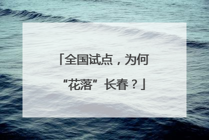 全国试点，为何“花落”长春？