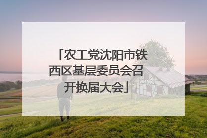 农工党沈阳市铁西区基层委员会召开换届大会