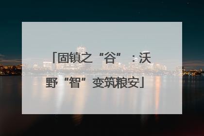 固镇之“谷”：沃野“智”变筑粮安
