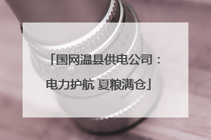 国网温县供电公司：电力护航 夏粮满仓