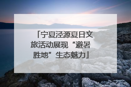 宁夏泾源夏日文旅活动展现“避暑胜地”生态魅力