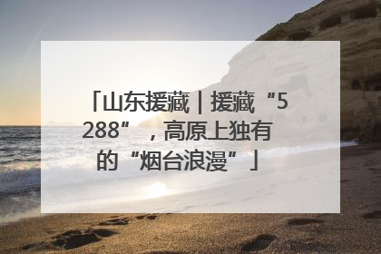 山东援藏｜援藏“5288”，高原上独有的“烟台浪漫”
