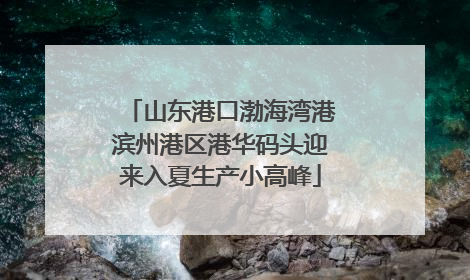 山东港口渤海湾港滨州港区港华码头迎来入夏生产小高峰