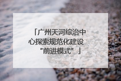 广州天河综治中心探索规范化建设“前进模式”