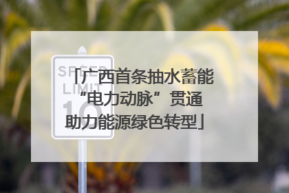 广西首条抽水蓄能“电力动脉”贯通 助力能源绿色转型