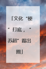 文化“梗”打底，“苏超”踢出圈