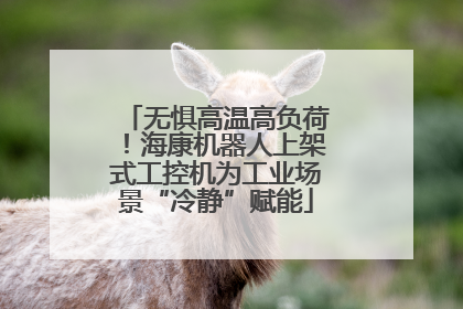 无惧高温高负荷！海康机器人上架式工控机为工业场景“冷静”赋能
