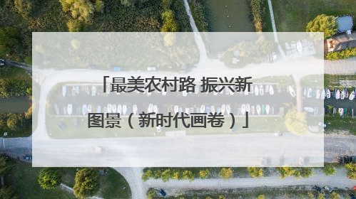 最美农村路 振兴新图景（新时代画卷）