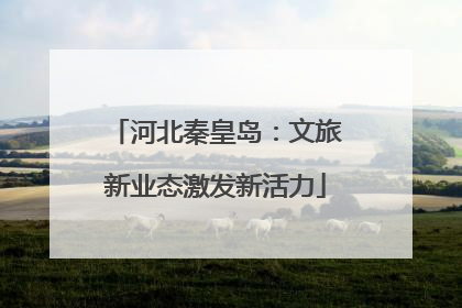 河北秦皇岛：文旅新业态激发新活力