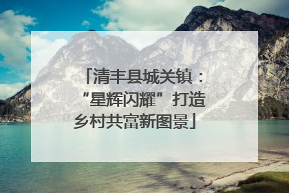 清丰县城关镇：“星辉闪耀”打造乡村共富新图景
