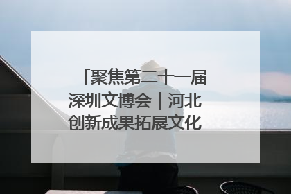 聚焦第二十一届深圳文博会｜河北创新成果拓展文化产业“朋友圈”
