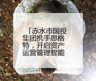 赤水市国投集团携手思格特，开启资产运营管理智能化新时代！