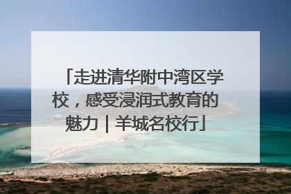 走进清华附中湾区学校，感受浸润式教育的魅力｜羊城名校行