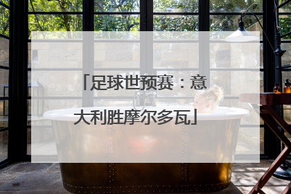 足球世预赛：意大利胜摩尔多瓦