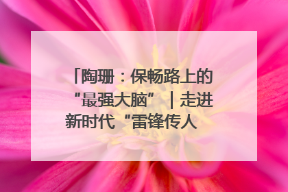 陶珊：保畅路上的“最强大脑”｜走进新时代“雷锋传人 长沙榜样”