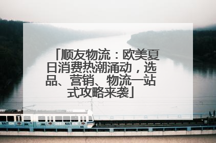 顺友物流：欧美夏日消费热潮涌动，选品、营销、物流一站式攻略来袭