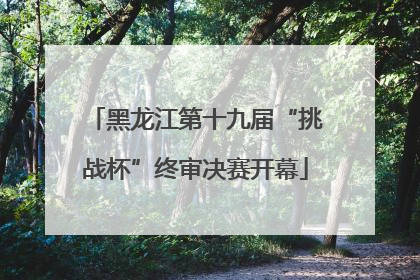 黑龙江第十九届“挑战杯”终审决赛开幕