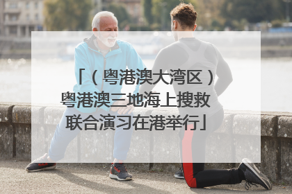 （粤港澳大湾区）粤港澳三地海上搜救联合演习在港举行