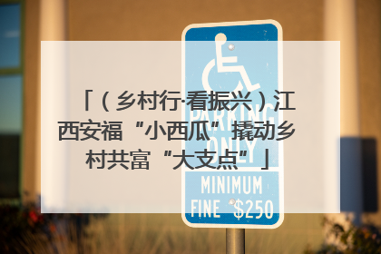 （乡村行·看振兴）江西安福“小西瓜”撬动乡村共富“大支点”